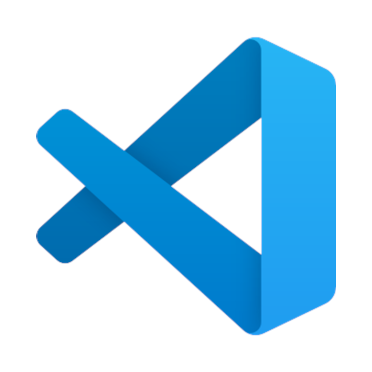 Card with the official Visual Studio Code Logo or Icon.